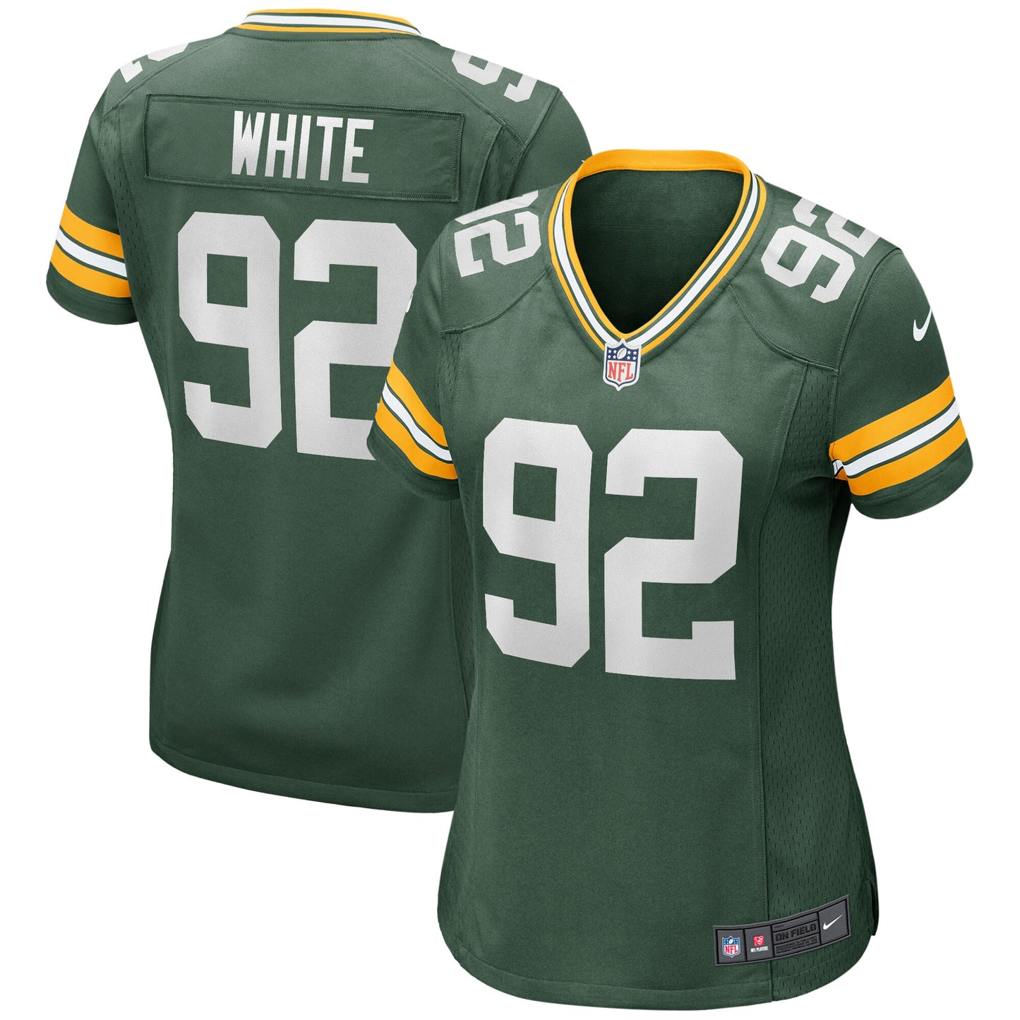 Reggie White Green Bay Packers Nike Women's Game Retired Player Jersey - Green