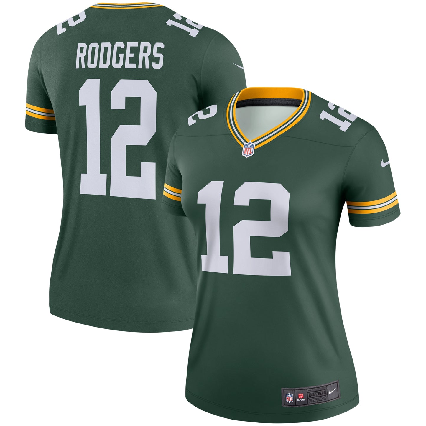 Aaron Rodgers Green Bay Packers Nike Women's Legend Jersey - Green