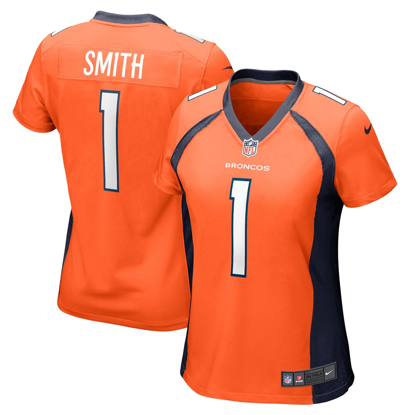 Tremon Smith Denver Broncos Nike Women's Team Game Jersey -  Orange