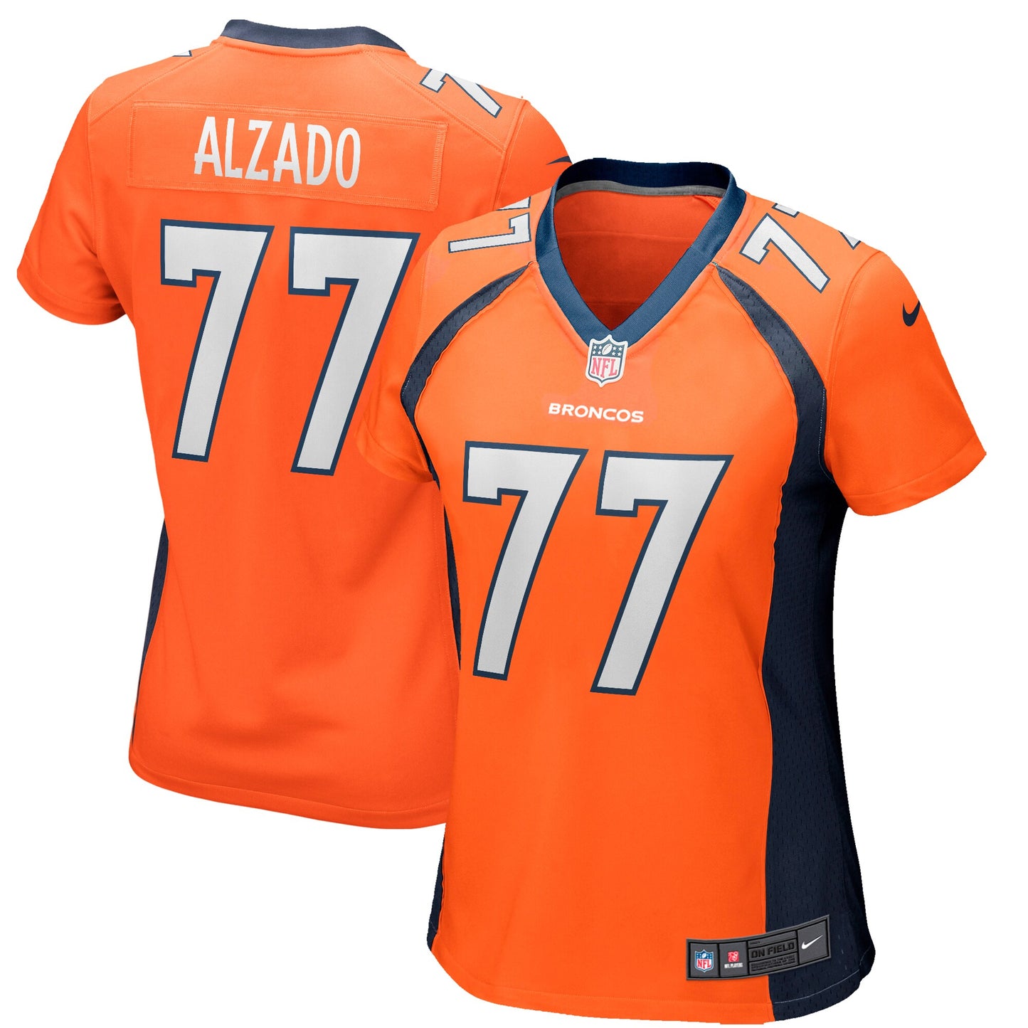 Lyle Alzado Denver Broncos Nike Women's Game Retired Player Jersey - Orange
