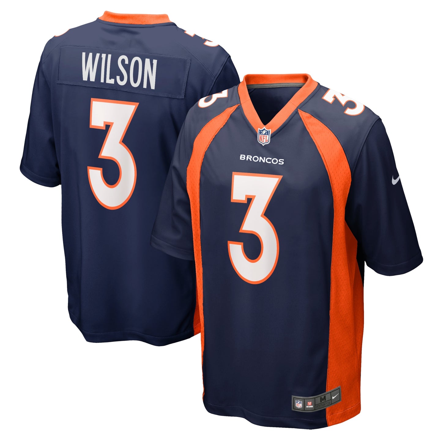 Russell Wilson Denver Broncos Nike Youth Game Jersey - Navy