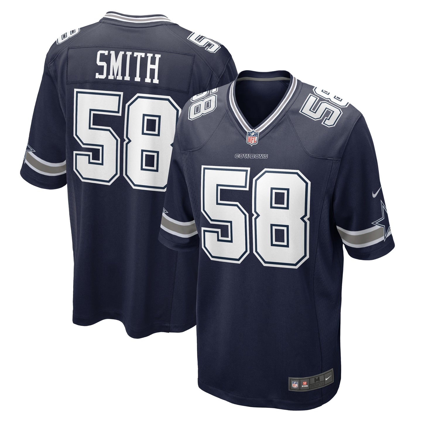Mazi Smith Dallas Cowboys Nike 2023 NFL Draft First Round Pick Game Jersey - Navy