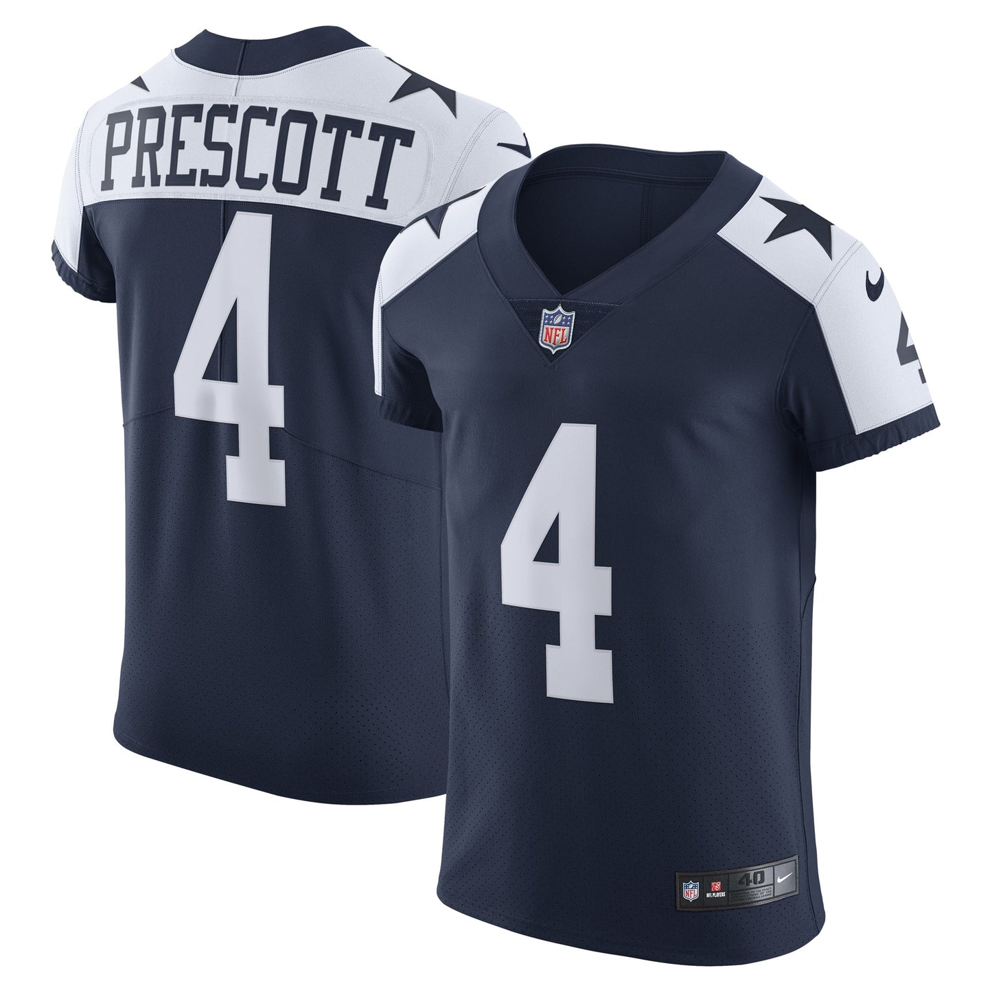 Dak Prescott Dallas Cowboys Nike Alternate Vapor Elite Player Jersey - Navy