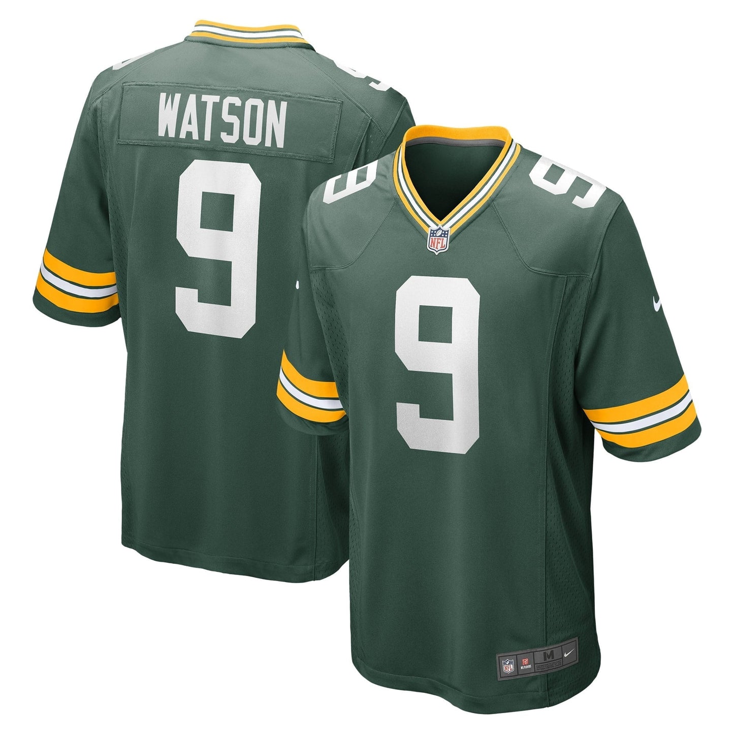 Men's Nike Christian Watson Green Green Bay Packers Game Player Jersey
