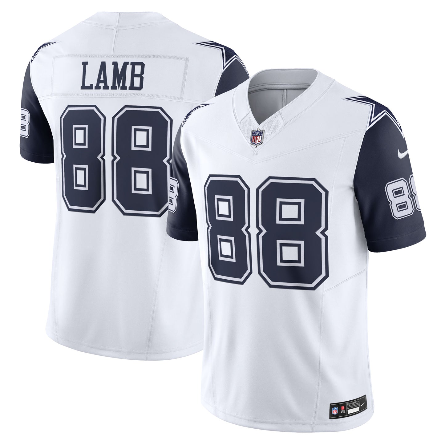 CeeDee Lamb Dallas Cowboys Nike Vapor F.U.S.E. Limited Jersey - White