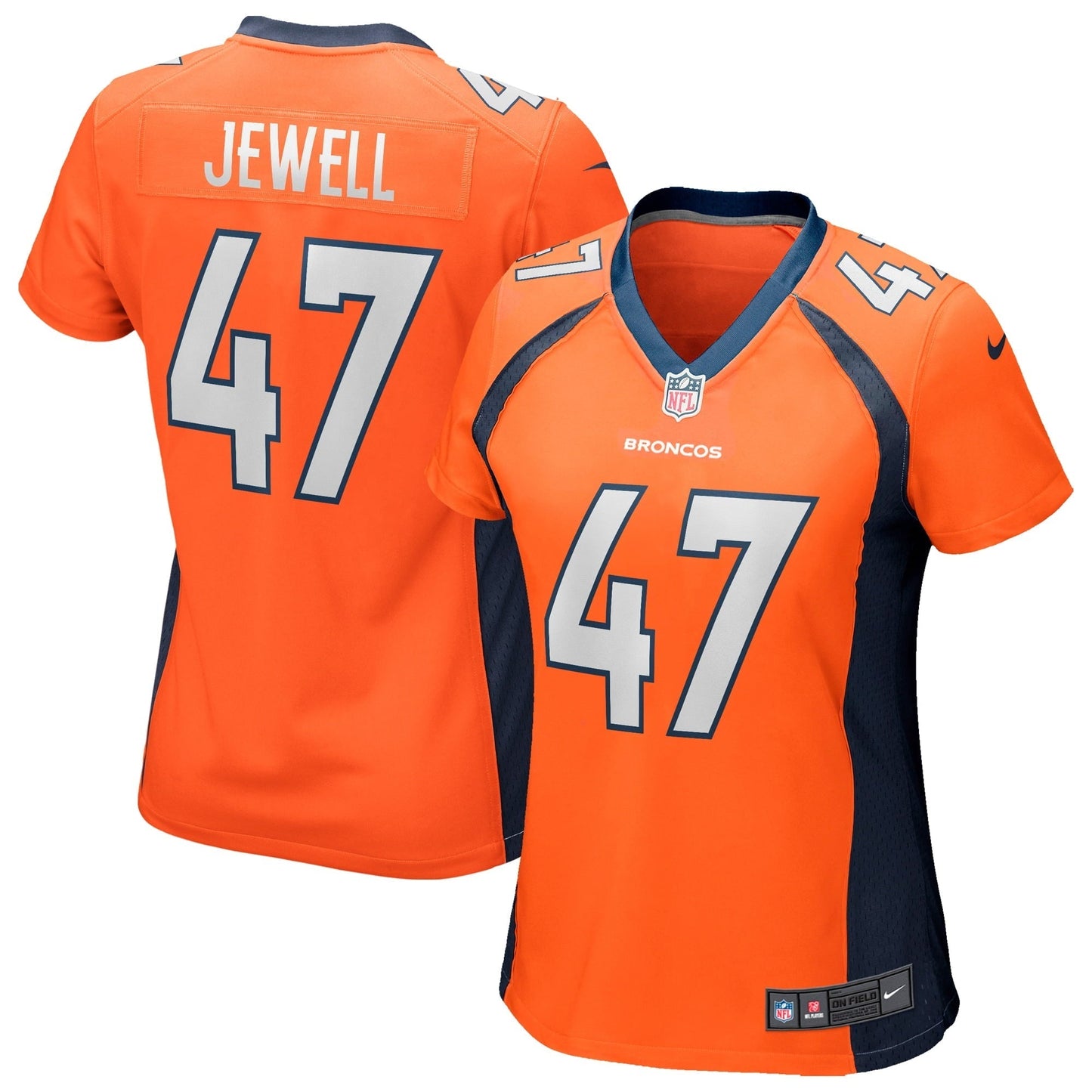 Women's Nike Josey Jewell Orange Denver Broncos Game Jersey