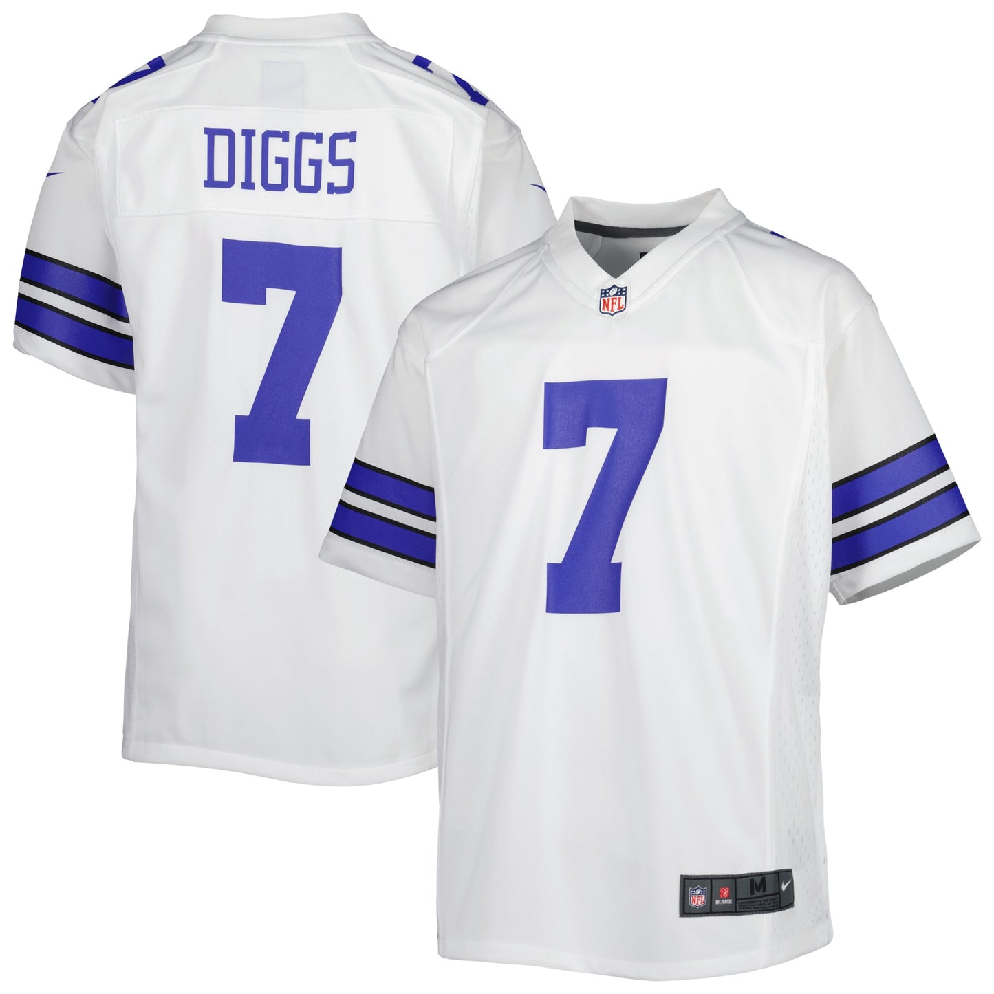 Trevon Diggs Dallas Cowboys Nike Youth Game Jersey - White