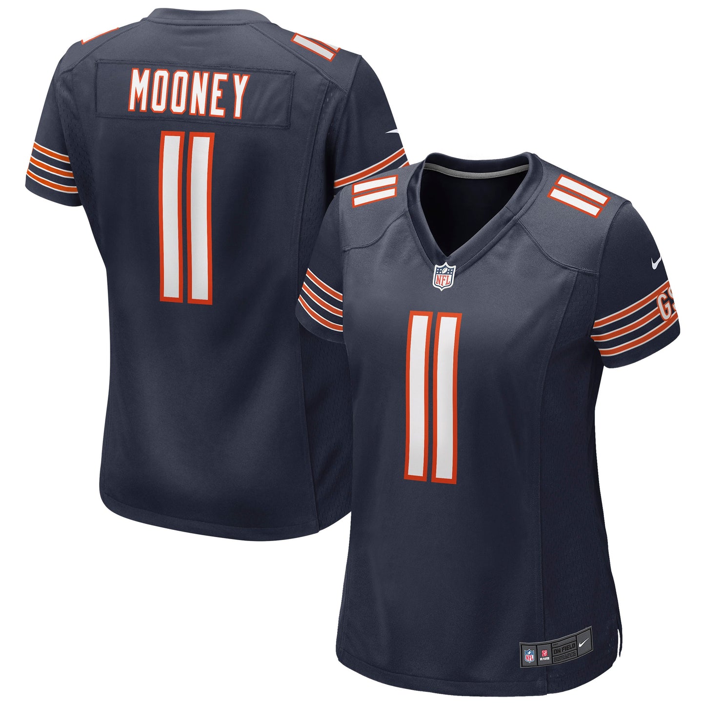 Darnell Mooney Chicago Bears Nike Women's Game Jersey - Navy