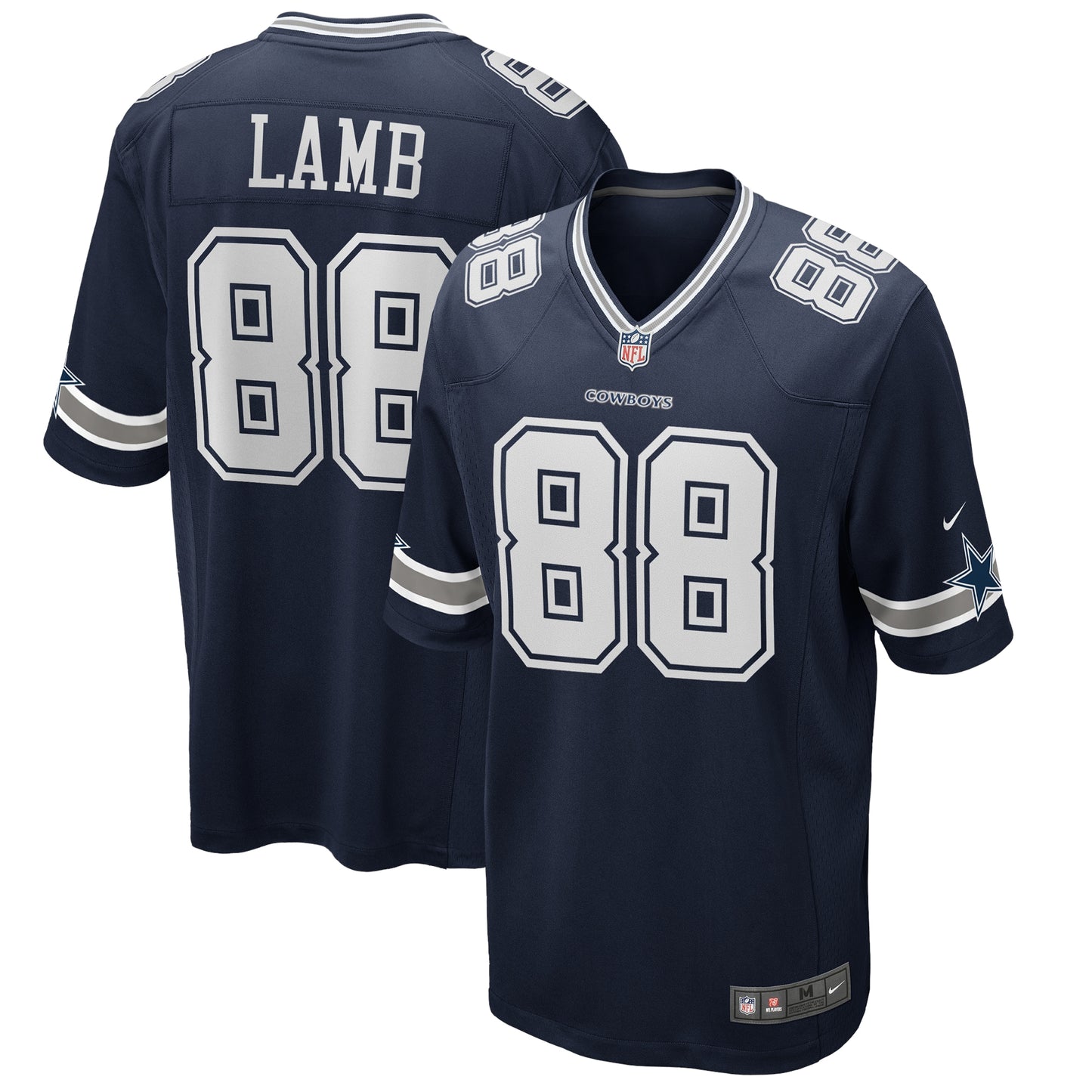 CeeDee Lamb Dallas Cowboys Nike Game Jersey - Navy